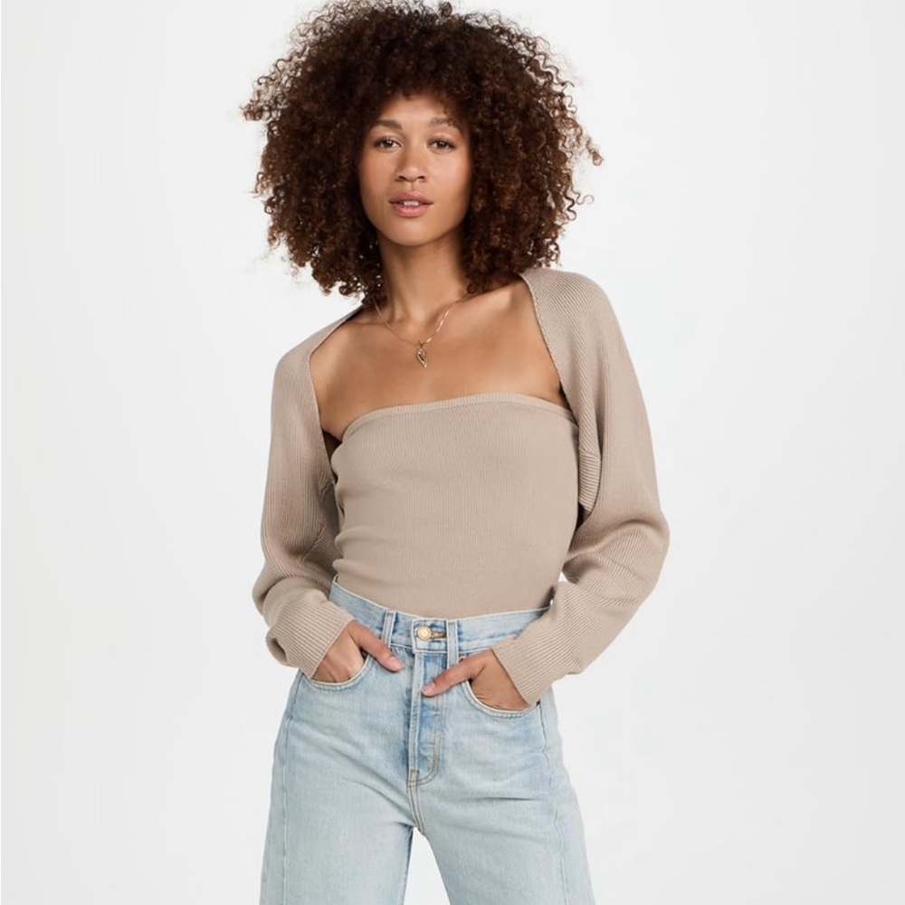 NWT Pixie Market Two Piece Shrug Set